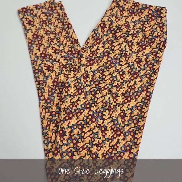 LuLaRoe OS Leggings One Size Multicolored  NEW - Picture 1 of 1